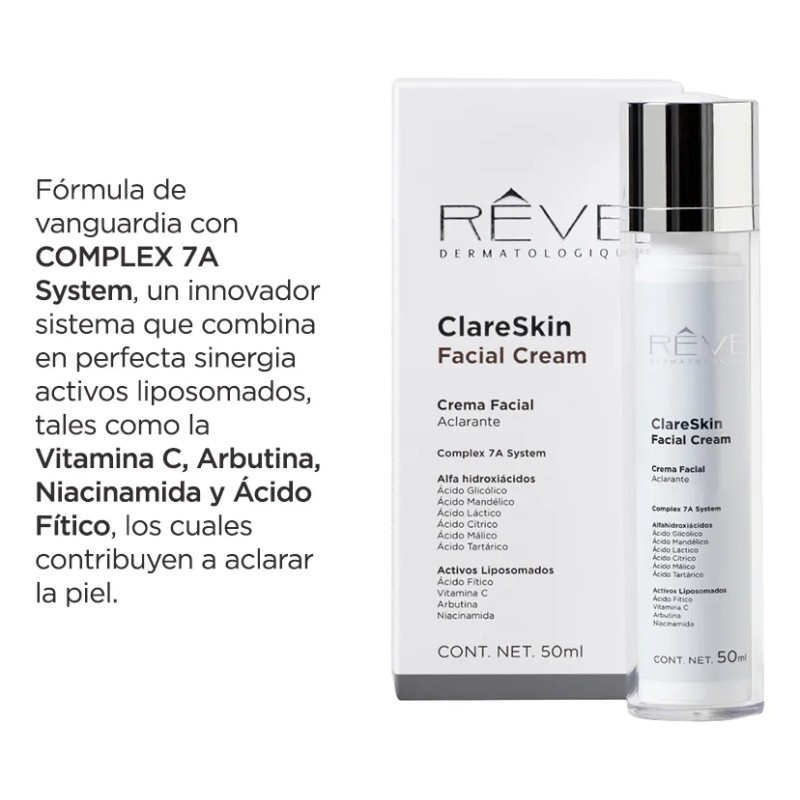 Reve Claseskin Crema Aclarante Facial Manchas 50ml