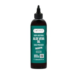 Safah’s Natural - Aloe Vera Oil for Hair Growth – Natural Moisturising Oil for Face, Body & Hair Growth 250ml