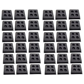 for Set of 36 Heavy Duty Anti Vibration Isolation Rubber Pads 2" x 2" x 3/4"