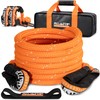 ALL-TOP Kinetic Rope Kit (Reflective) w/ 2 Soft Shackles, 48000Lbs,