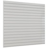 Neoaider Slatwall Panel 4 FT x 4 FT, Interlocking Slat