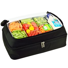 Picnic at Ascot Original Insulated Double Layer Thermal Food and Casserole Carrier- keeps Food Hot or Cold- Designed & Quality Approved in the USA