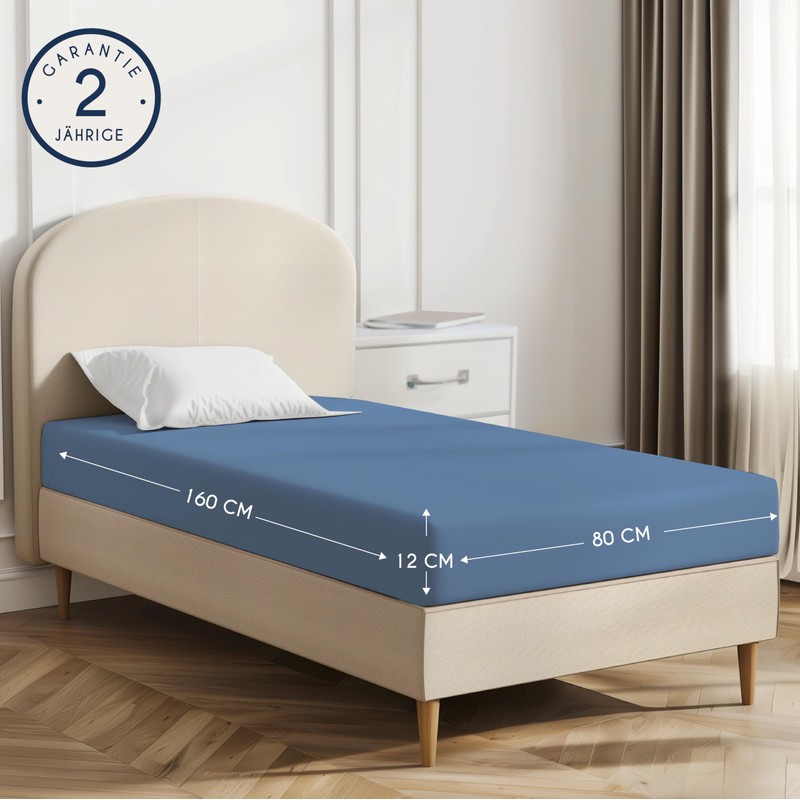 Dreamzie Elasticated Cotton Fitted Sheet