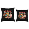 Chickens Eating Popcorn - Funny Farm Animal Popcorn Lover Throw