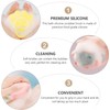 Silicone Bath Brush, Compact Lightweight Accessory for Travel and Daily