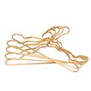 10Pcs Clothes Hanger WearResistant Enlarged Thickened SpaceAluminum NonSlip Clothes Hanger
