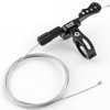 Reicyfang Mountain Bike Seatpost Dropper Remote Control Lever, Aluminum Alloy