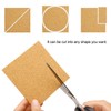 Blisstime 36 Self-Adhesive Cork Sheets 4"x 4" for DIY Coasters,
