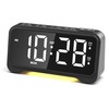 ROCAM Digital Alarm Clock, Simple Loud Alarm Clocks for Bedrooms