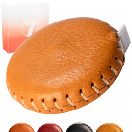 SEVENSUN Tape Measure, 60 inch Retractable Measuring Tape, Top-Grain Leather Handcrafted Small Soft Fabric Pocket Tape Measure, Mini Sewing Cloth Fish Tailor Tape Measure, Cinta Metrica