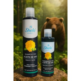 Shampoo Tipo Aceite Oso Shelo Nabel 530ml Piezas