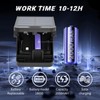 voominhtec Clip on Solar Lights 48 LEDs Motion Sensor Lights