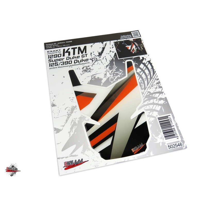 BIKE-label Tank Pad 3D Compatible with KTM 1290 SuperDuke GT