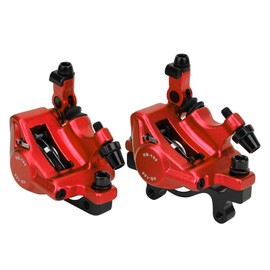 Xtech Brakes,HB-100 Xtech Zoom Hydraulic Brakes Hb100 e Bike Brake Kit Himiway Ebike Set for Scooter Ycle Mountain Blue Caliper Shim Cable Pull,Parts HB-100 Bike Aluminium