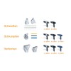 Steinel Surface Nozzle 75 mm, accessories for hot air guns,