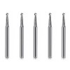 Delta Kits Windshield Repair Round Carbide Bur - 5 Pack