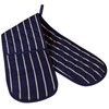 Professional Butchers Stripe Double Sided Oven Glove 100% Cotton Cooking