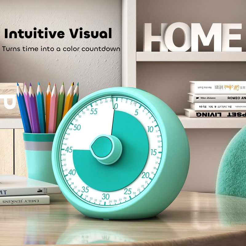 Conchstar Visual Timer for Kids 60-Minute - Countdown Timer with