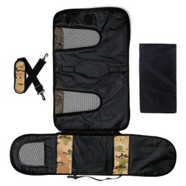 Pawer 18” x 11”x 11” Soft-Sided Foldable Airline Approved Pet Carrier for Cat, Puppy and Small Dog, Washable 600D Oxford Fabric, with Handle and Strap for Carry, Multiple Colors Available