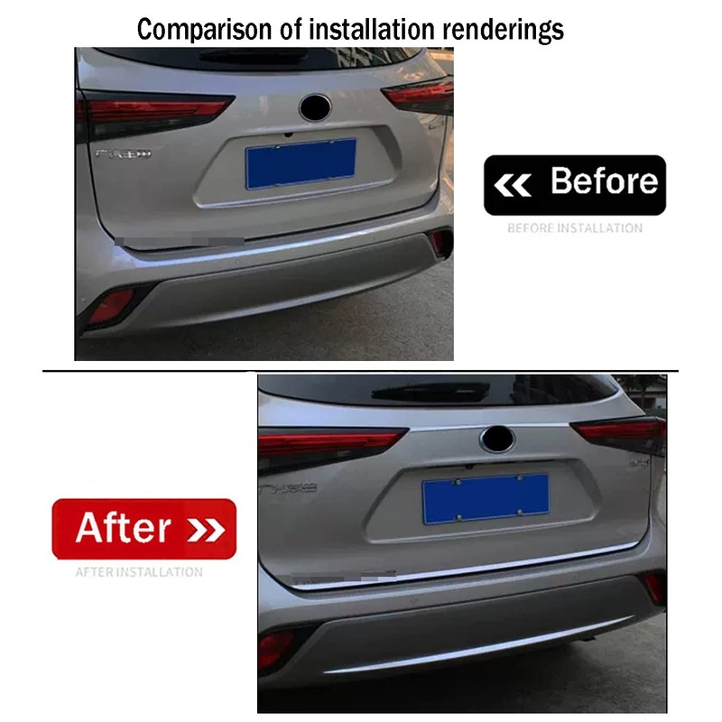 KELEIMAI Car Accessories Fit for Toyota Highlander 2020 2021 2022