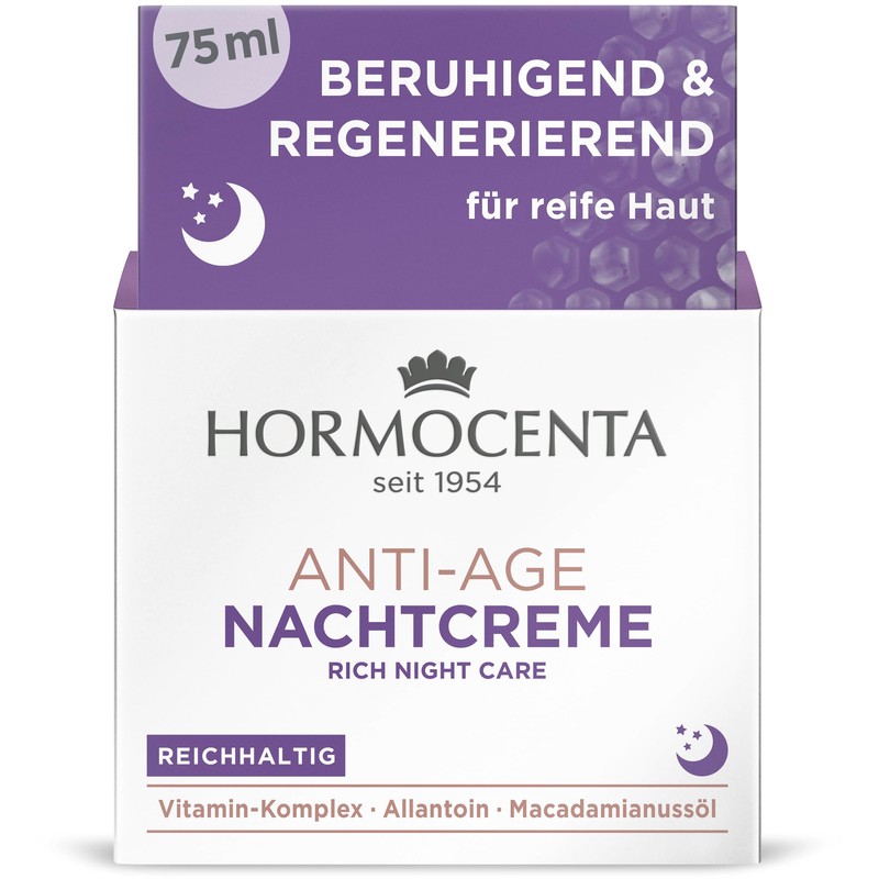 Hormocenta Anti-Age Night Cream 75 ml - Regenerating Rich Anti-Age