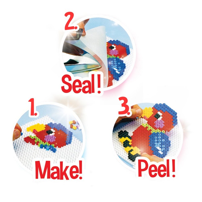 Hama 28178320140 Plastic Cylindrical Beads 10,000 Beads in a Bucket