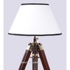 Nauticalmart Antique Royal Nautical Wood Tripod Table Lamp