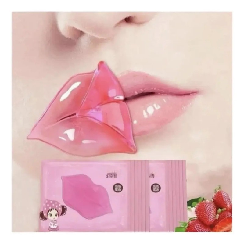 40 Parches Hidratantes Para Labios Con Colágeno Hidrogel