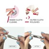 Connoisseurs Jewellery Polishing & Cleaning Cloth Kit - Two Cotton