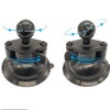 QOTSTEOS RAM Mount Twist Lock Suction Cup Base 360 Degree
