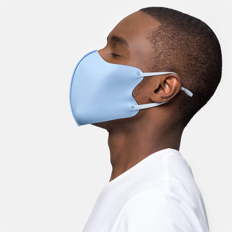 3 Pack Unisex Fabric Reusable Face Mask, with Ear Loops,