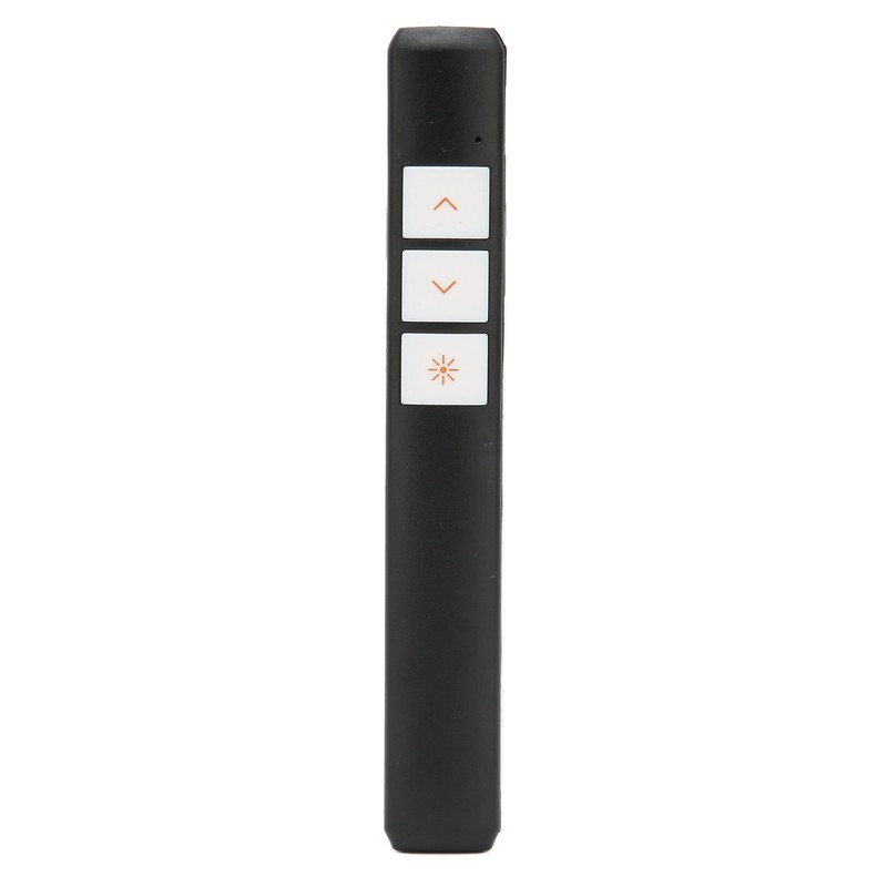 Presentation Clicker Ergonomic Handhold 2.4G Wireless USB Presenter with Receiver