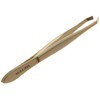 Beter - Crab tip eyebrow tweezers, stainless steel.