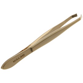 Beter - Crab tip eyebrow tweezers, stainless steel.