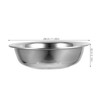 MUCKLILY Stainless Steel Basin 10.6 Inch Multi-Use Mixing Bowl for