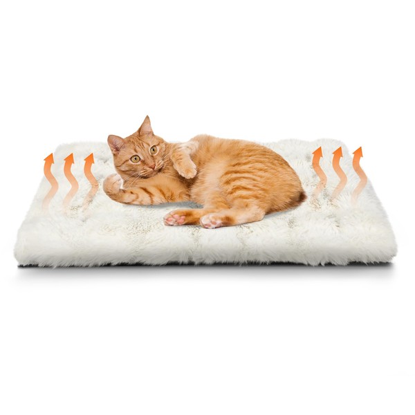 XIAPIA Self-Heating Blanket Cat & Dogs, Fluffy Self-Warming Cat Blanket