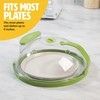 Tasty Microwave Splatter Cover with Built in Water Steamer &