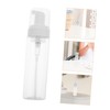 Outanaya 2pcs Clear Plastic Foaming Pump Bottle Refillable Empty Soap