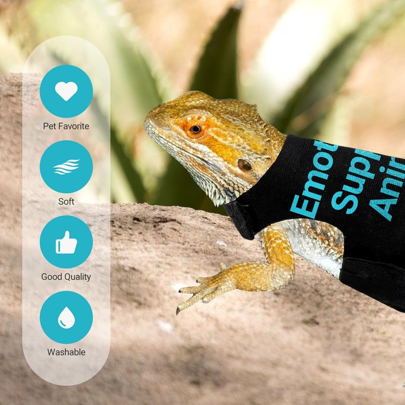 Bearded Dragon Lizards Clothes with Leash Set - Cute Lizard