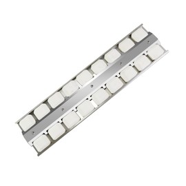 Plowo Viking Grill Briquette Tray 21-1/2" X 5-1/2", Replaces Viking Part 032381-000, Gas Grill Replacement Viking VGBQ54203RE, VGBQ55403RE, VGIQ54203RE, VGIQ55404RE, VGBQ55404RENSS, Stainless Steel