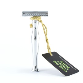 Safety Razor for Men and Women, Deluxe Shaving Safety Razor, Double Edge for Men, Double Edge Safety Razors, Stainless Steel Safety Razor for Wet Shaving, VINTAGE BARBER LONDON