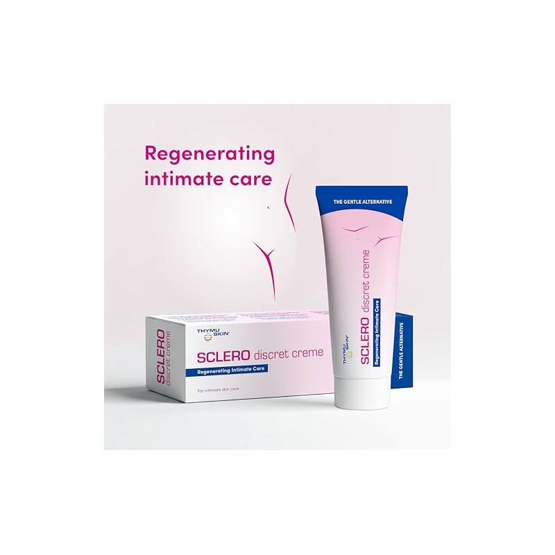 ThymuSkin. Sclero, crema para cuidado íntimo en piel sensible con