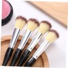 Baluue 4pcs Double Ended Complexion Blending Makeup Brush for Loose