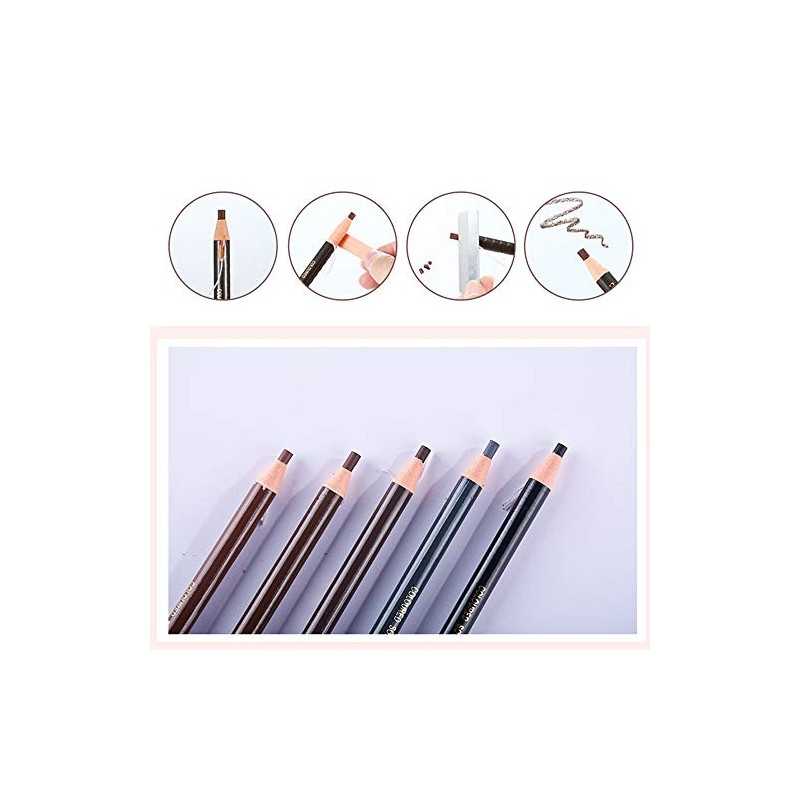 Lápiz De Cejas Maquillador Recomendado por Artistas Resistente Al Agua