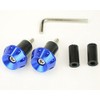 Mini Blue Grip End Cap for Universal 7/8" Steering Wheel