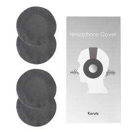 karutz HC003GY 2 Pairs Tattered Earpads Rebirth Headphone Cover Ear Pad Cover