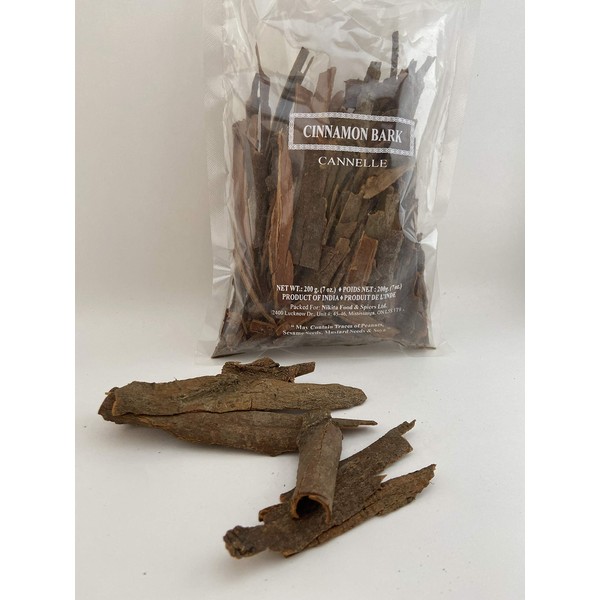 Real Cinnamon Bark (Cannelle) 200g Product of India
