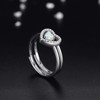 VIKI LYNN Created Opal Ring Set 925 Sterling Silver 3