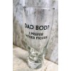 Cristar "Dad Bod? I Prefer Father Figure”. Glass Goblet, 14.5