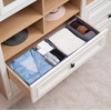 TYEERS Drawer Organiser, Durable Fabric, Washable, with Floor Support Plates,